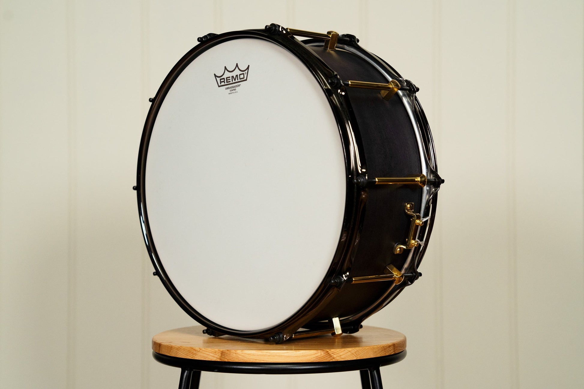 Noble and Cooley 14x6" Classic Maple Snare - Blackwash Matte