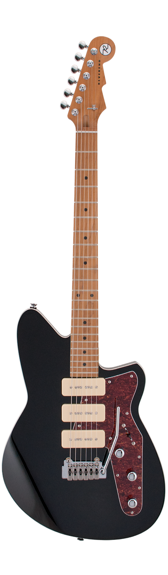 Reverend Jetstream 390 Electric Guitar - Midnight Black