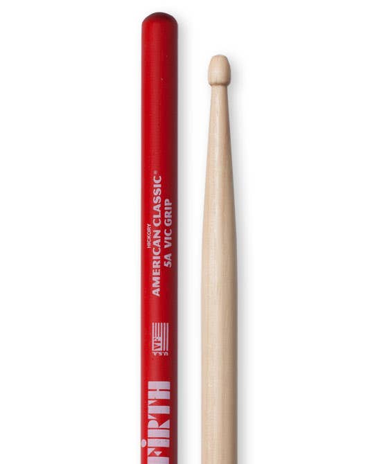 Vic Firth 5A Vic Grip Wood Tip Drumsticks