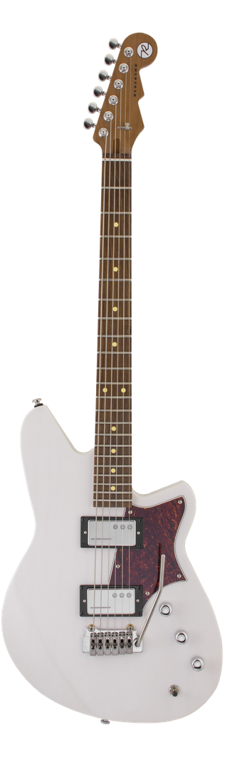 Reverend Descent W Baritone Electric Guitar - Transparent White