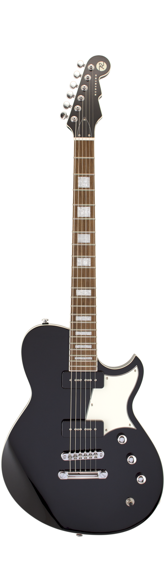 Reverend Contender 290 Electric Guitar - Midnight Black
