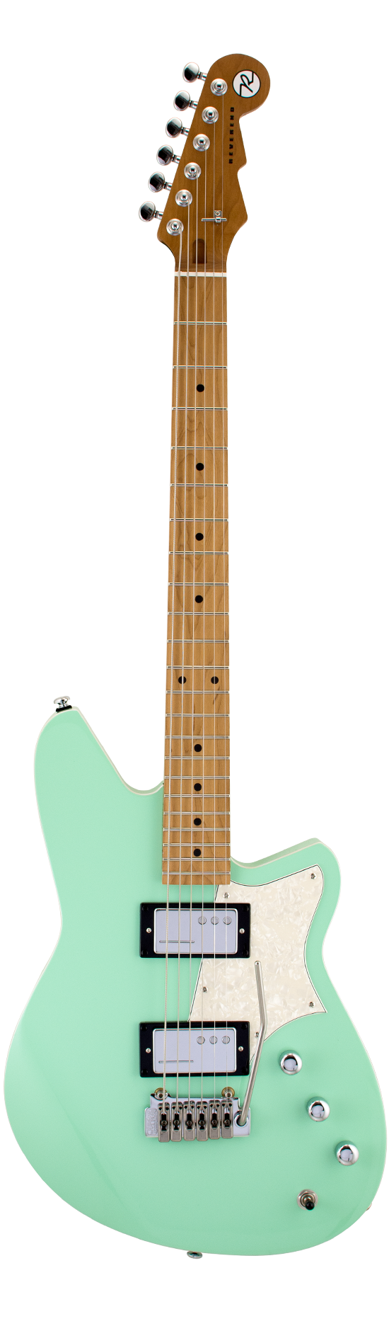 Reverend Descent W Baritone Electric Guitar - Oceanside Green