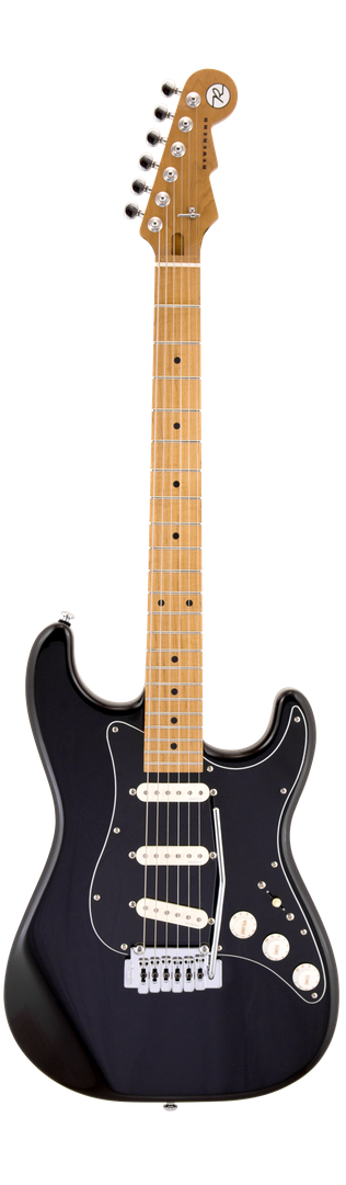 Reverend Gil Parris Signature GPS Electric Guitar - Midnight Black MN