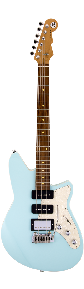 Reverend Six Gun HPP Electric Guitar - Chronic Blue
