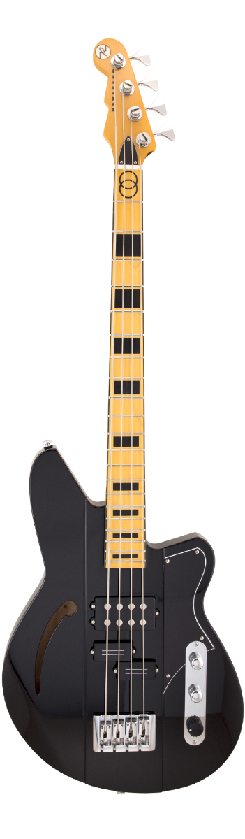 Reverend Basshouser Fatfish 32 4-String Bass - Midnight Black