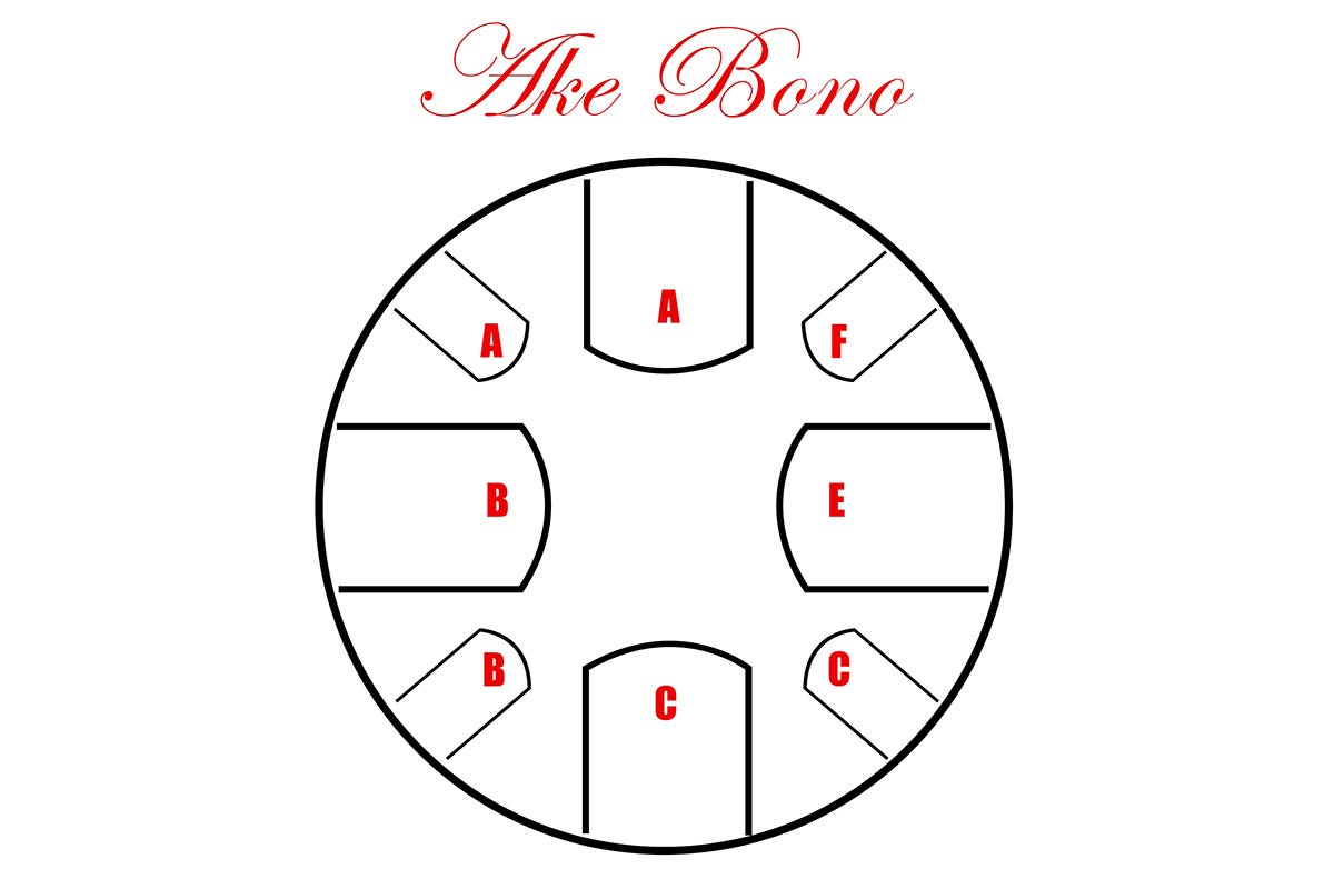 Pearl Percussion Awakening Tongue Drum - A AKE Bono