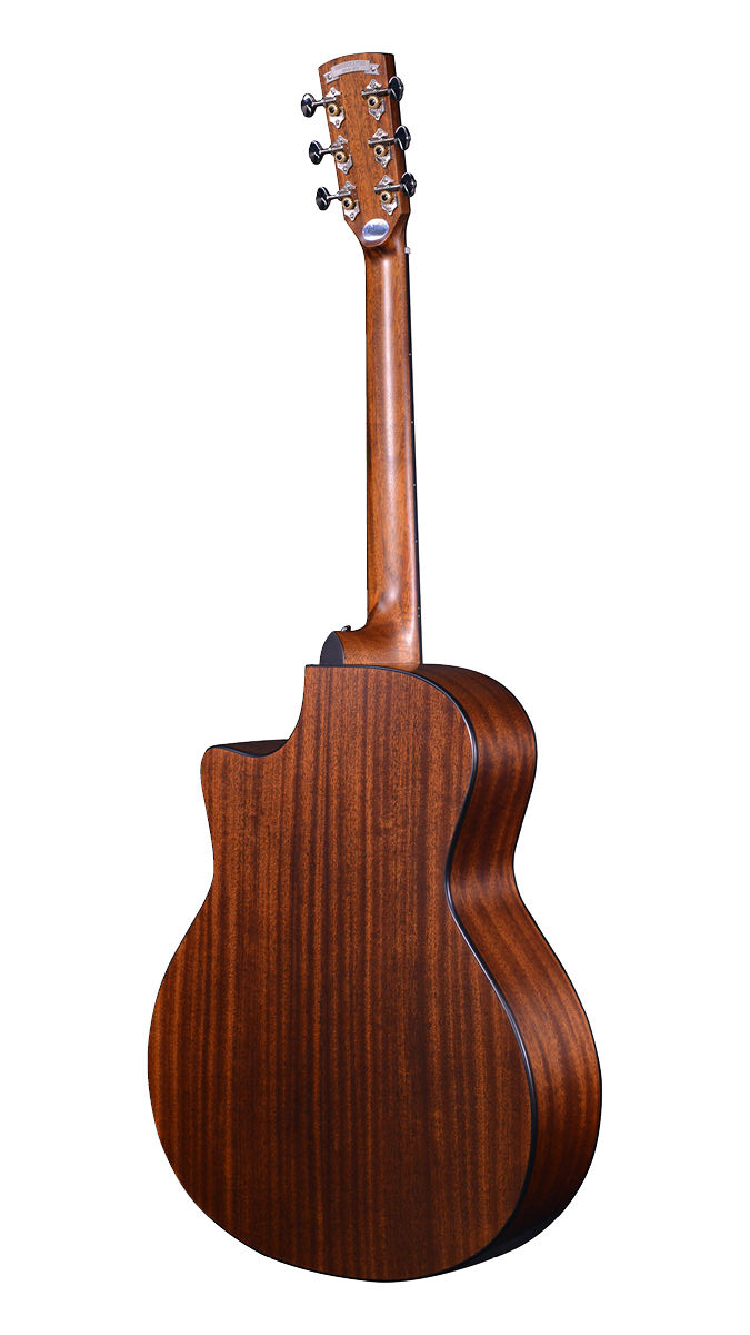 Crafter LITE G16CE Acoustic Electric Guitar w/Mammoth WOODYW Case - Solid Spruce / Mahogany