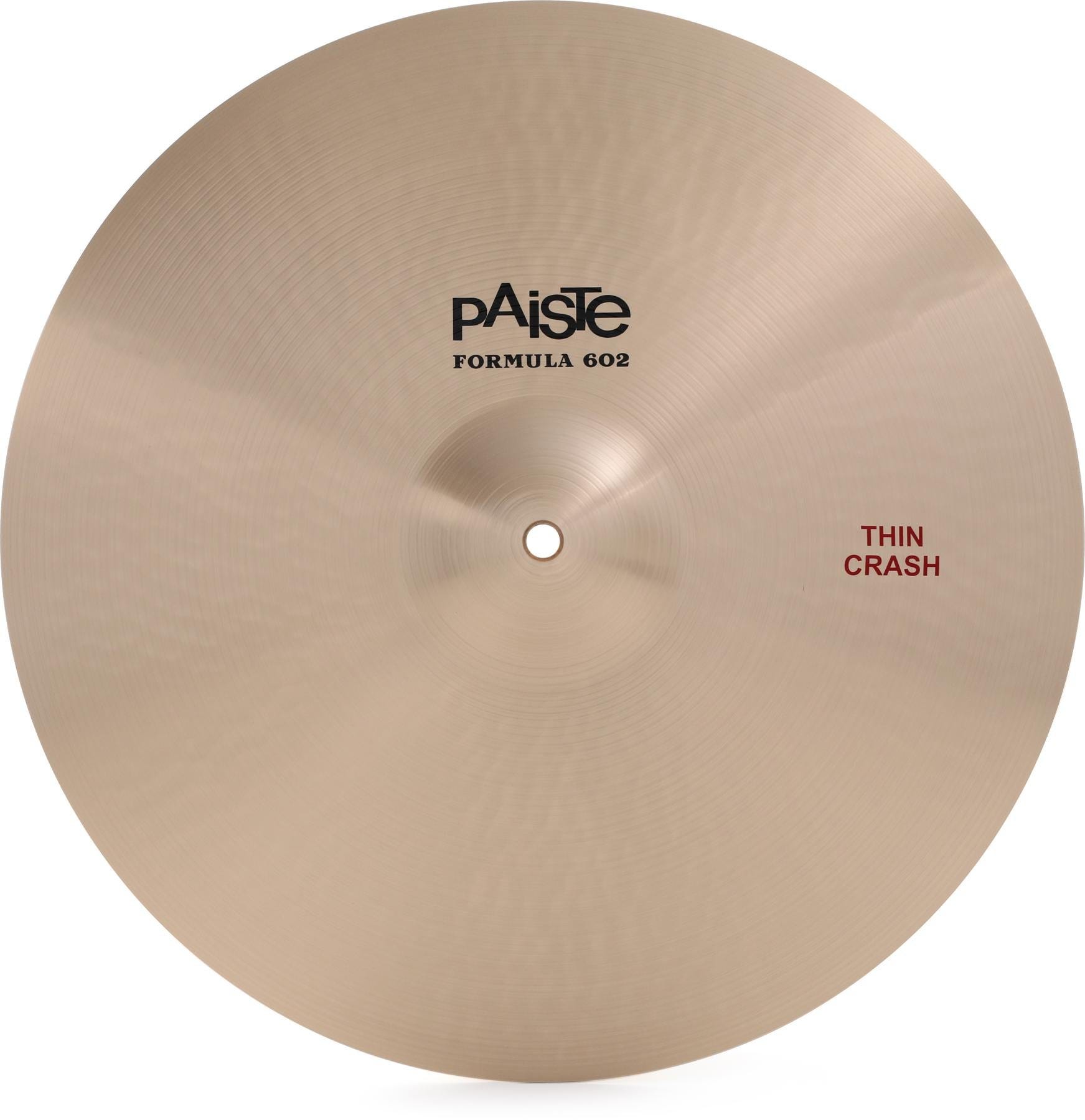 Paiste Formula 602 19" Thin Crash Cymbal