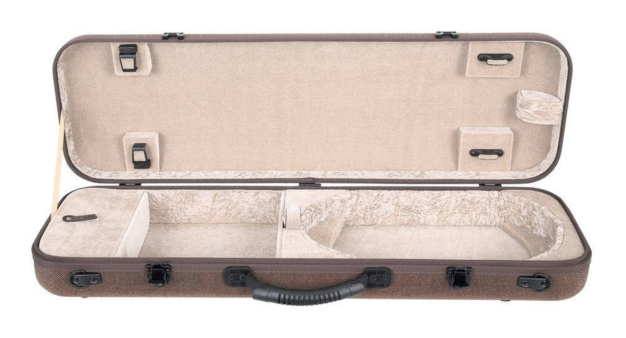 Gewa Bio-A Oblong Violin Case w/Sheet Music Pocket - Beige