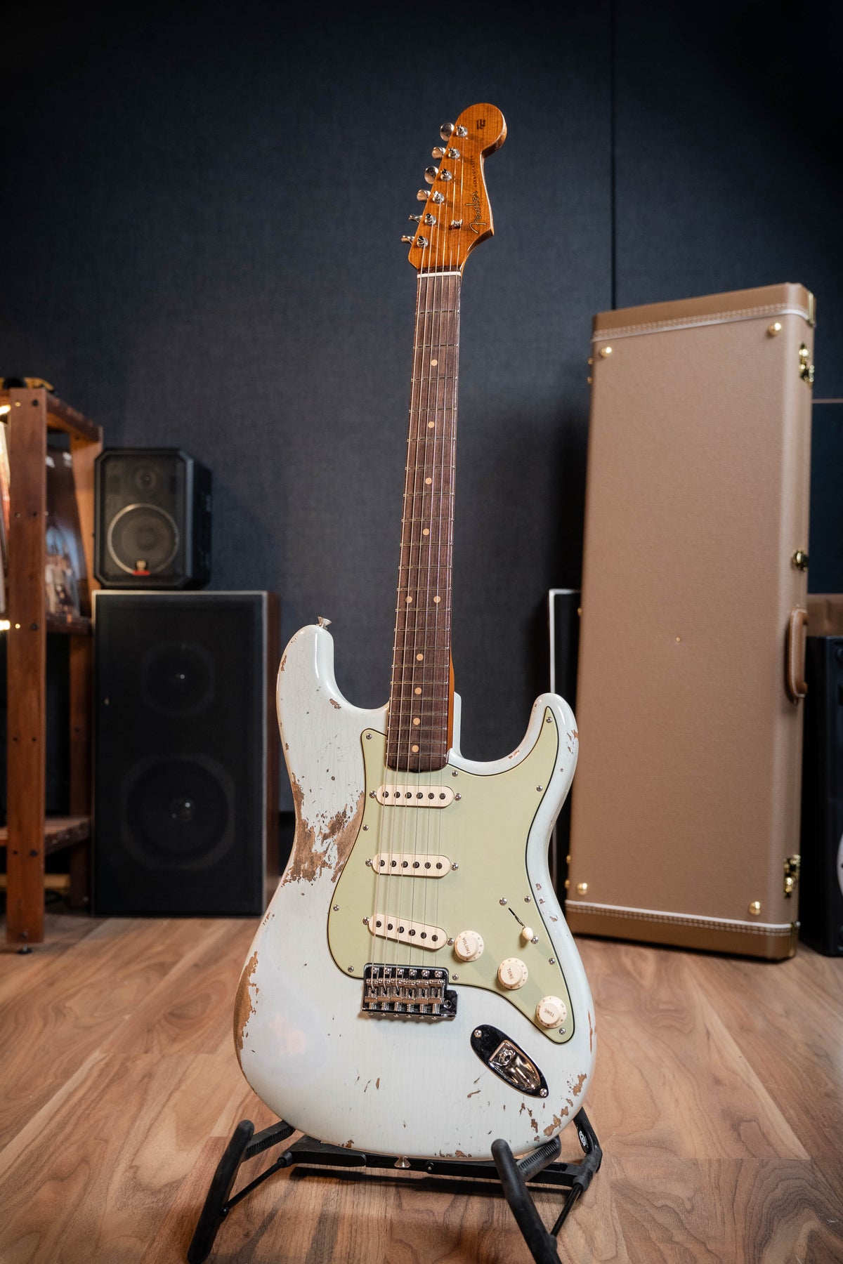Fender Custom Shop 1961 BT Stratocaster - Heavy Relic - Aged Sonic Blue w/ Closet Classic Hardware