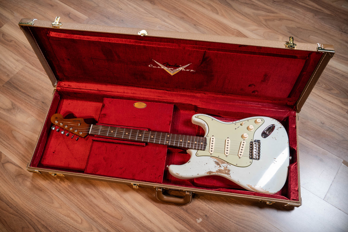 Fender Custom Shop 1961 BT Stratocaster - Heavy Relic - Aged Sonic Blue w/ Closet Classic Hardware