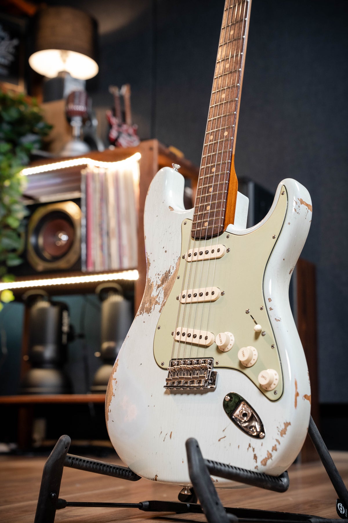 Fender Custom Shop 1961 BT Stratocaster - Heavy Relic - Aged Sonic Blue w/ Closet Classic Hardware