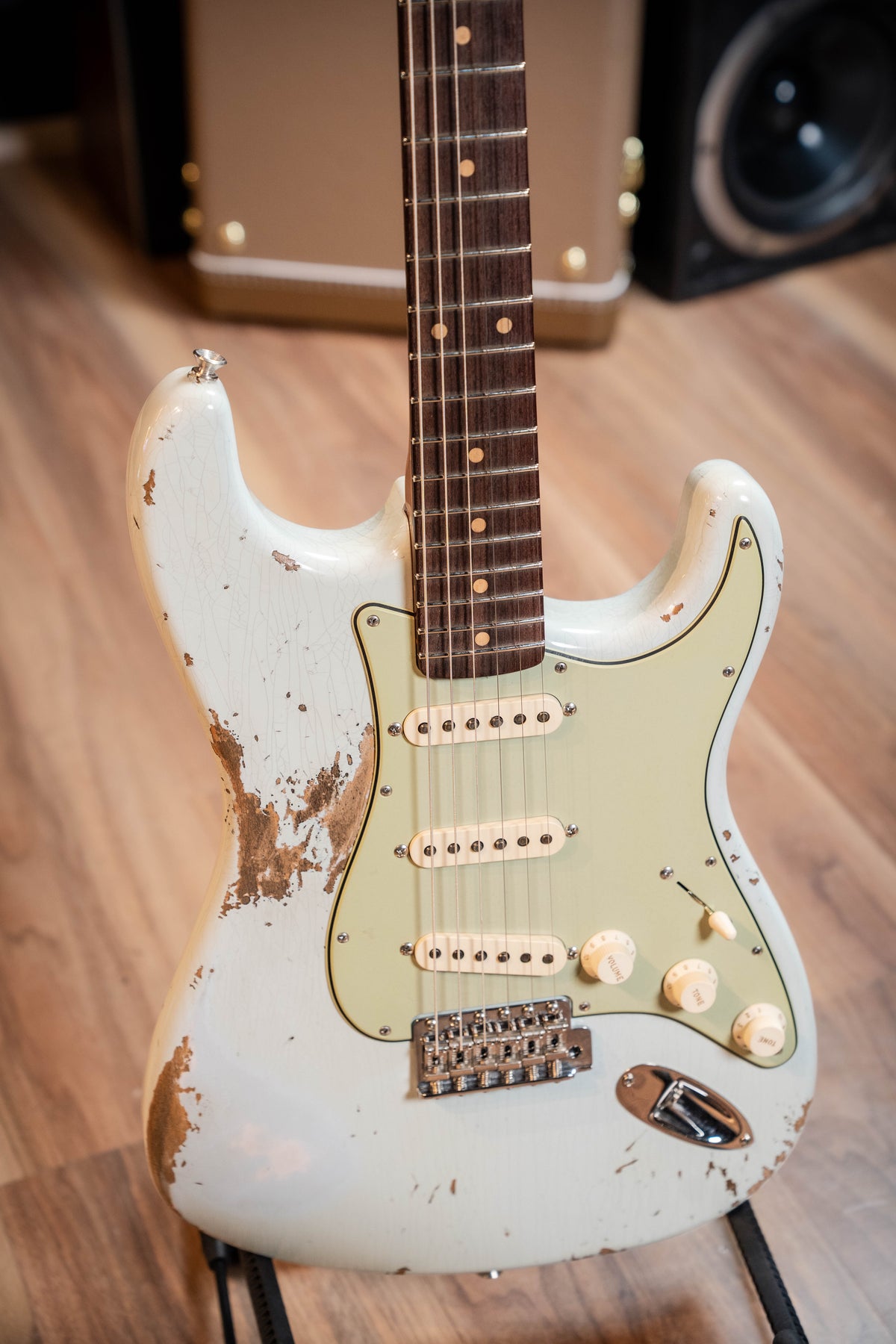 Fender Custom Shop 1961 BT Stratocaster - Heavy Relic - Aged Sonic Blue w/ Closet Classic Hardware