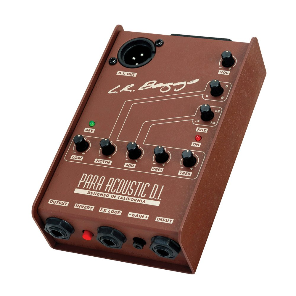 LR Baggs Para-DI Acoustic Guitar Preamp/DI Box