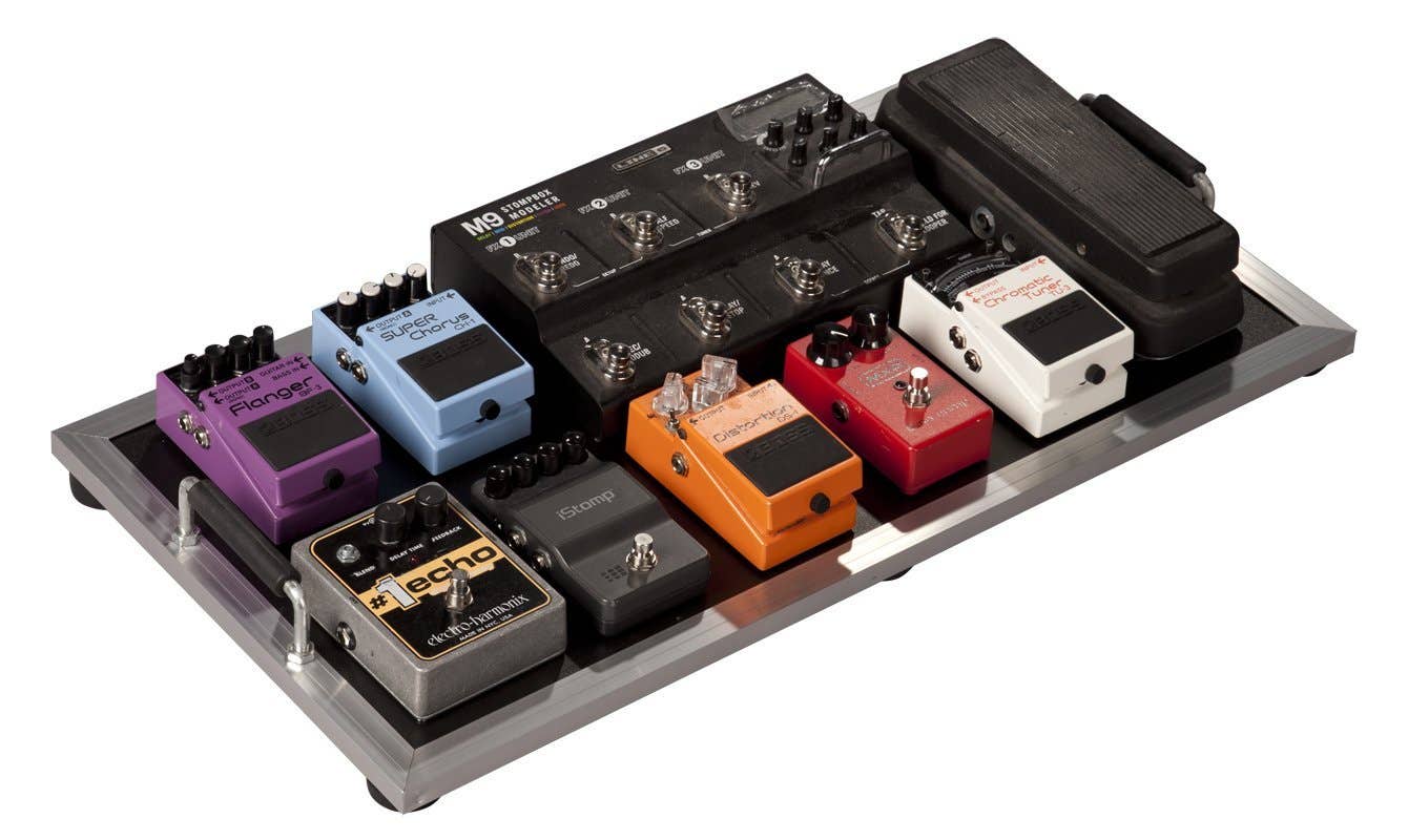 G-TOUR Pedal Board Large w/ wheels - G-TOUR PEDALBOARD-LGW