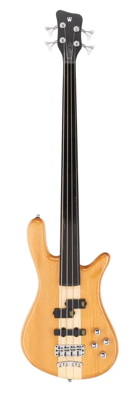 Warwick RockBass Streamer NT Fretless 4-String - Natural Transparent High Polish