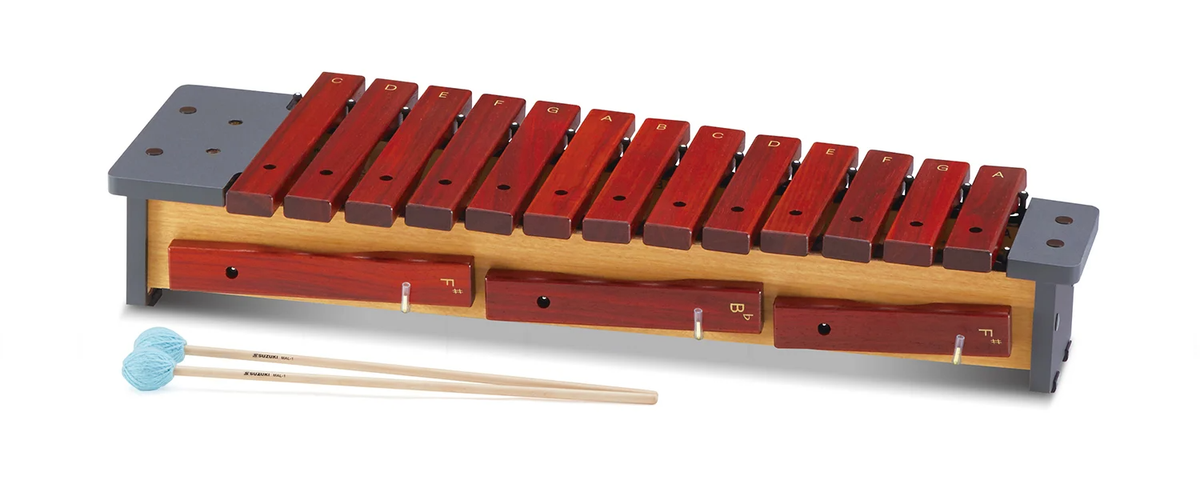 Suzuki XPS-16 Soprano Diatonic Xylophone 13 Bars (SXCS16)