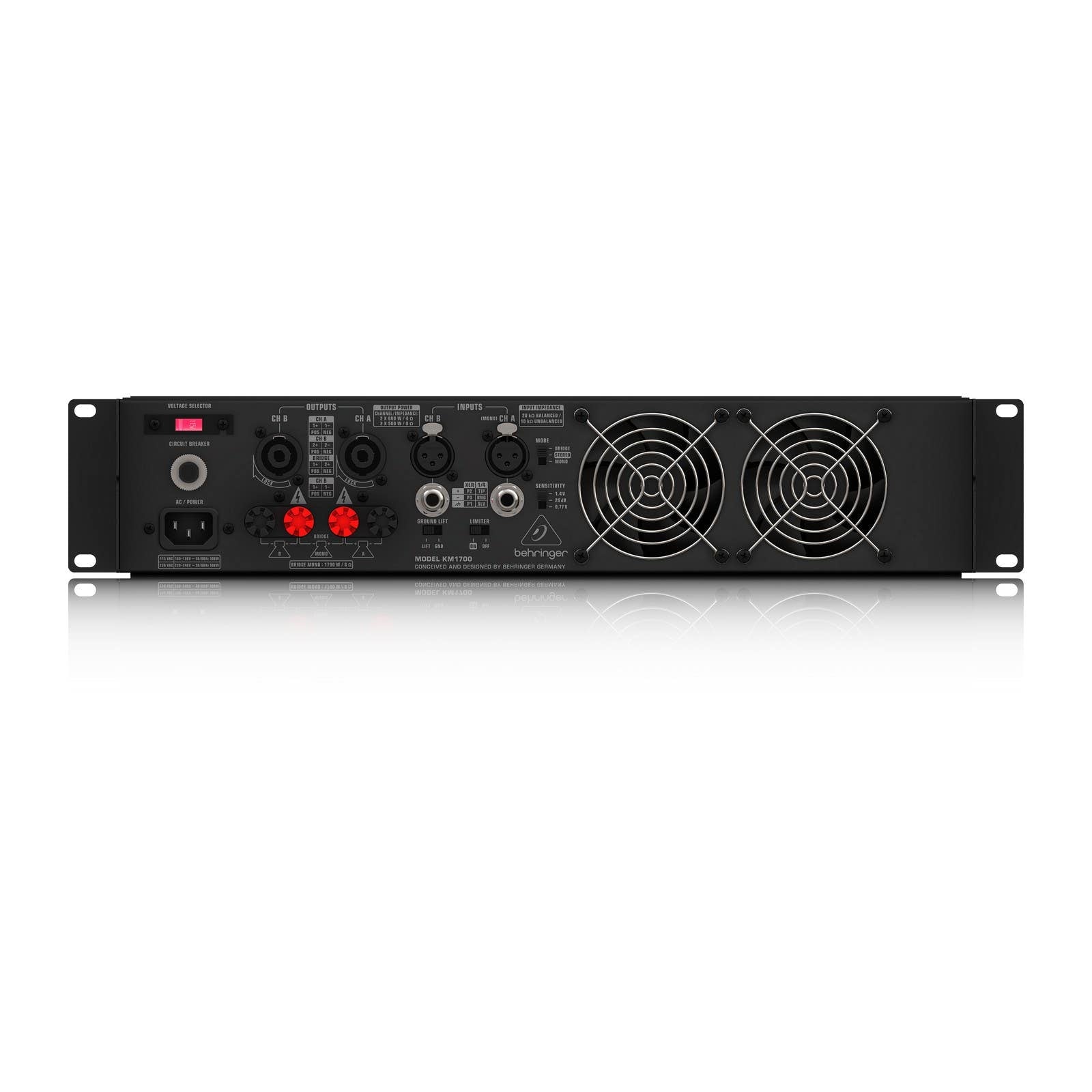 Behringer KM1700 Power Amplifier