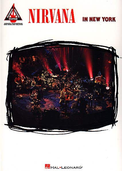 nirvana unplugged in new york - recorded version / NIRVANA (HAL LEONARD)