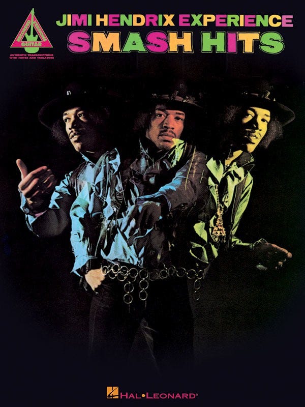 JIMI HENDRIX EXPERIENCE SMASH HITS GUITAR TAB / JIMI HENDRIX (HAL LEONARD)