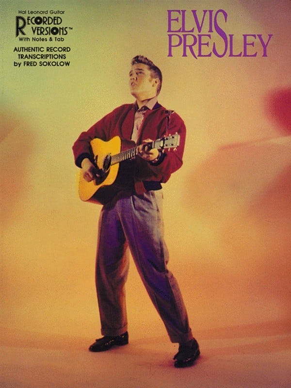 ELVIS PRESLEY RECORDED VERSION GUITAR TAB / ELVIS PRESLEY (HAL LEONARD)