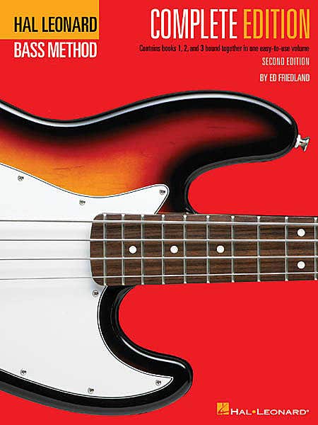 HAL LEONARD ELECTRIC BASS METHOD COMPLETE BOOK BK ONLY