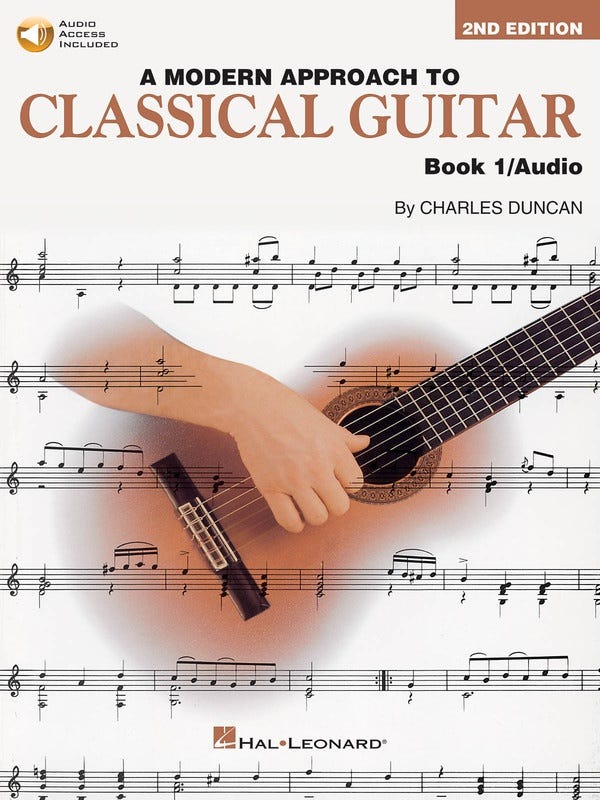 A Modern Approach to Classical Guitar - Book/Online Access / Duncan (HAL LEONARD)
