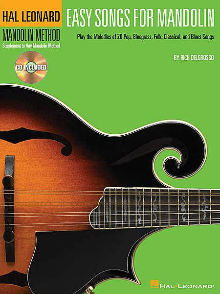 Easy Songs For Mandolin Bk/Cd