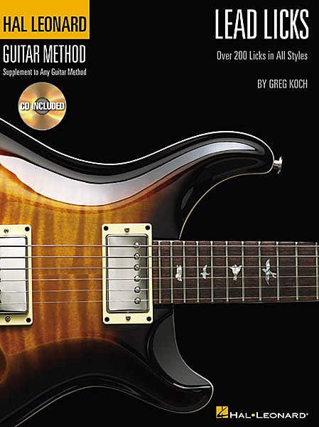 Hl Guitar Method Lead Licks Bk/Cd