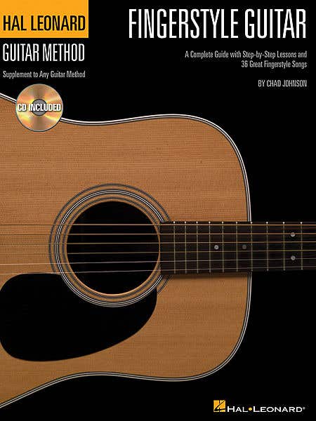 Hal Leonard guitar method fingerstyle BK/CD / HELMS JOHNIE (HAL LEONARD)