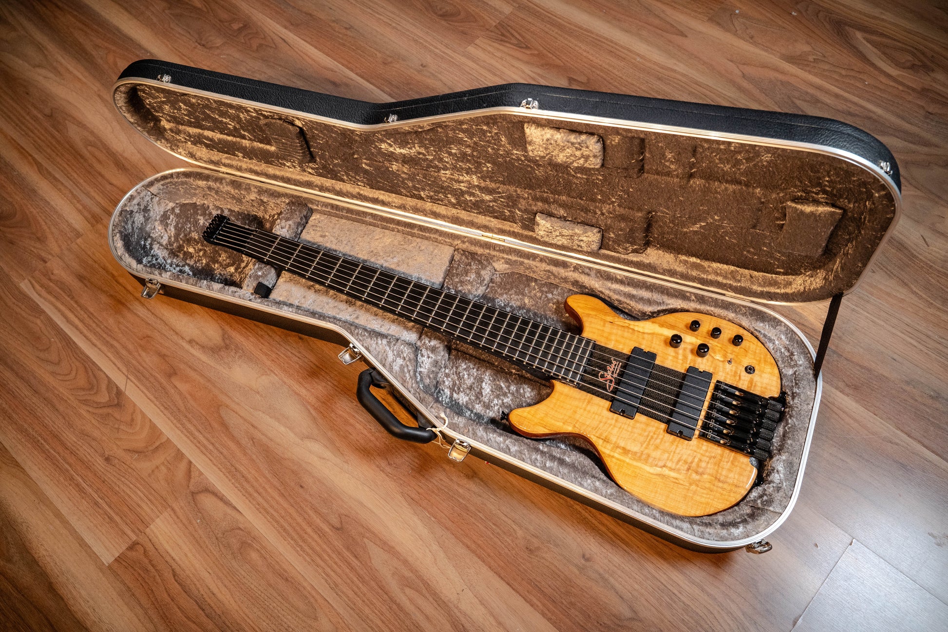 Status Graphite KingBass Artist 6-String Bass w/Case - Natural - Pre-Owned