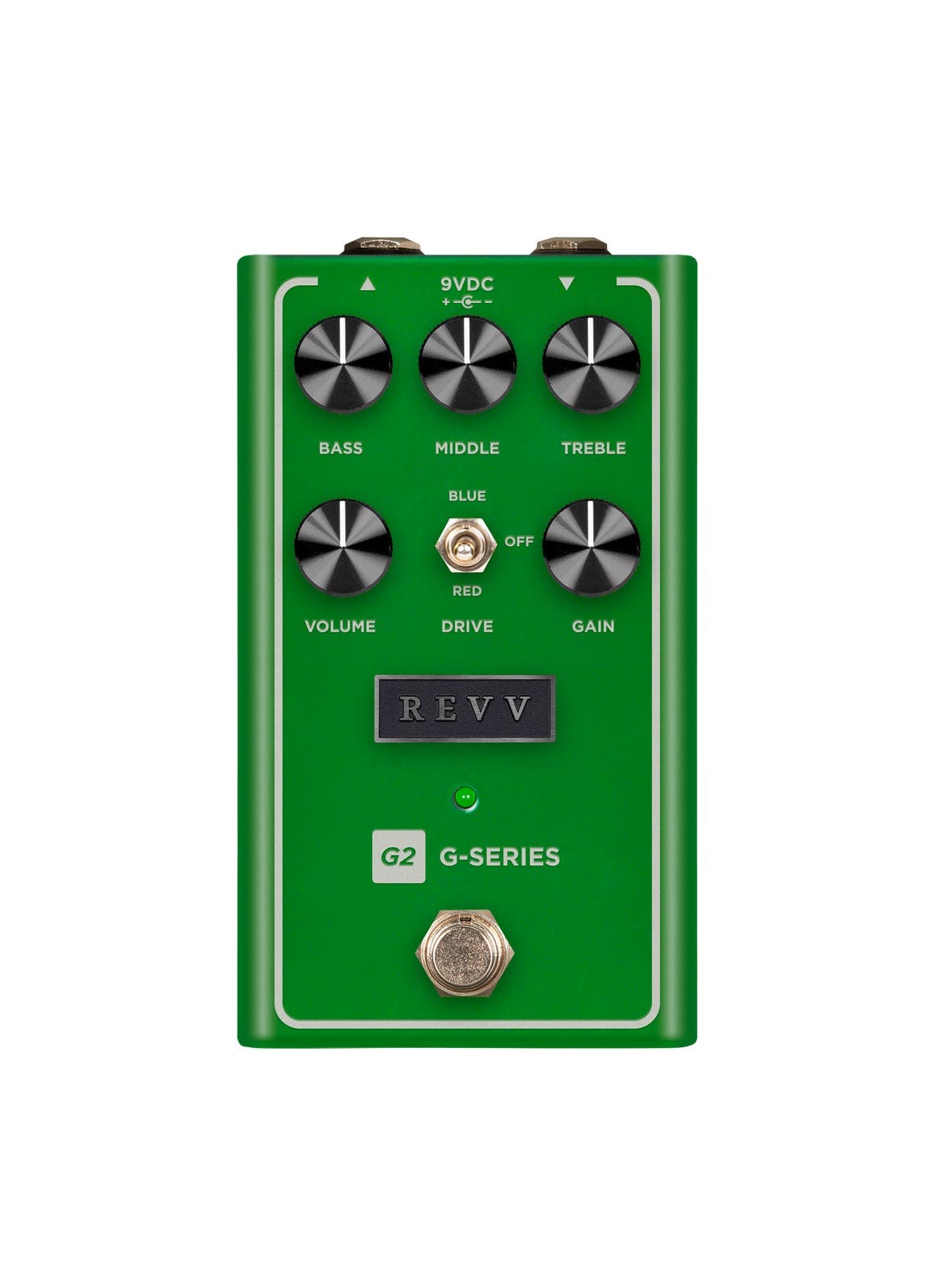 Revv Amplification G2 V2 Green Channel Overdrive Pedal