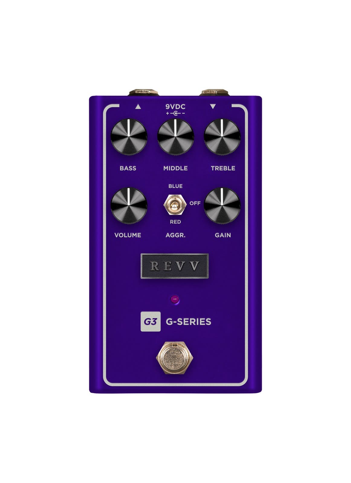 Revv Amplification G3 V2 Purple Channel Overdrive Pedal