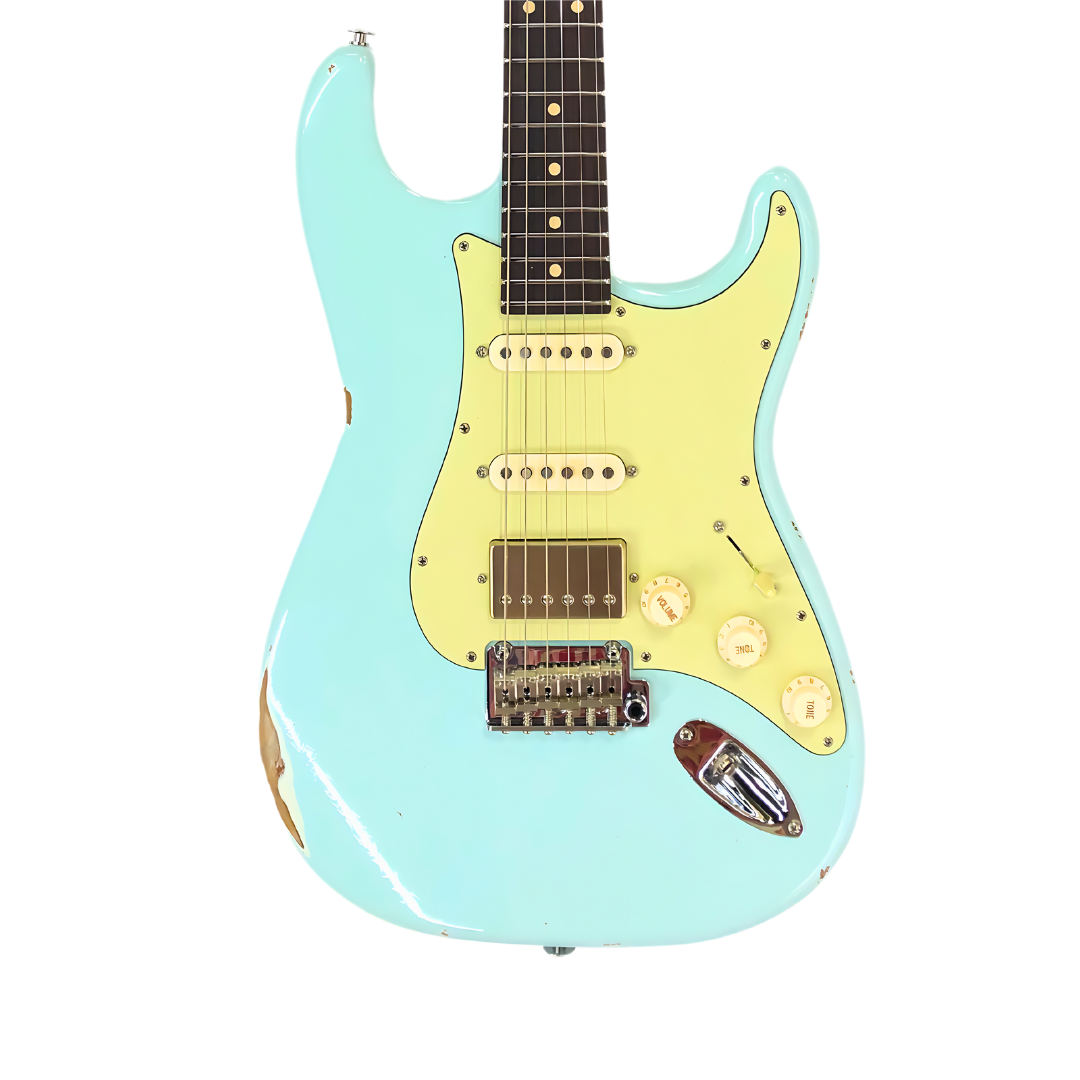 Suhr Custom Classic Antique Dealer Select - Sonic Blue Custom