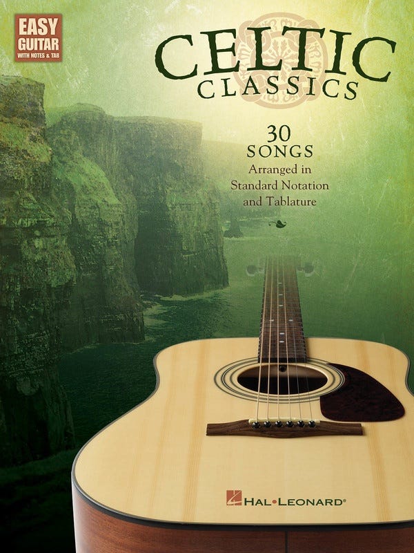 Celtic Classics for Easy Guitar - Notes and TAB (HAL LEONARD)