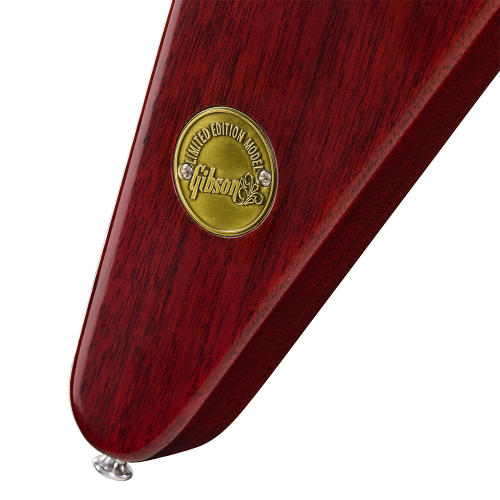 Gibson 1971 Flying V Medallion Reissue - Medallion Cherry