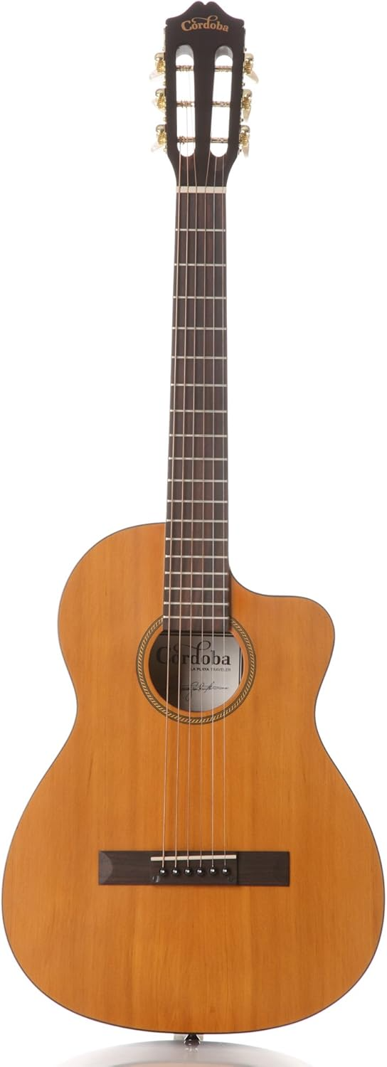 Cordoba LaPlaya Steel Travel Guitar