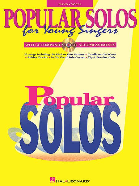 Popular Solos For Young Singers Bk/Cd