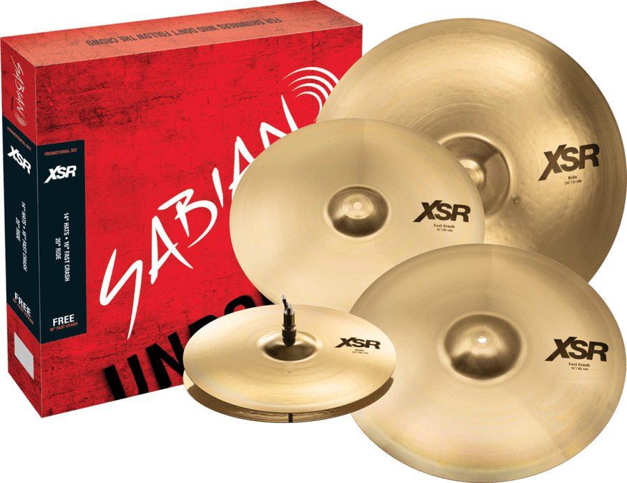 Sabian XSR5005GB Performance Cymbal Pack