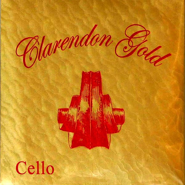 Clarendon 4/4 Size Cello String Set / Gold Series (Paytons)