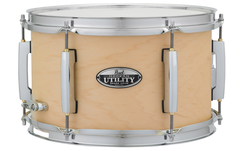Pearl Modern Utility 12x7 Maple Snare Drum - Matte Natural