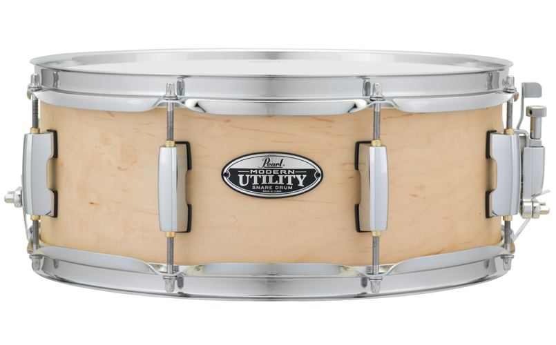 Pearl Modern Utility 14x5.5 Maple Snare Drum - Matte Natural
