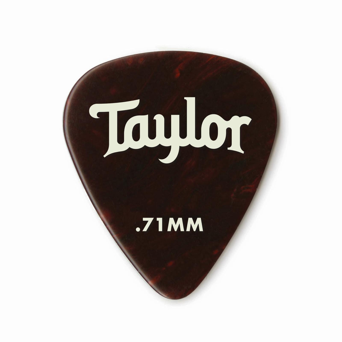 Taylor Celluloid 351 Tortoise Shell 0.71 Guitar Picks - 12pk