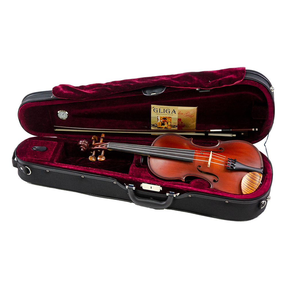 Gliga St. Romani II 3/4 Violin Outfit (Set up w/ Clarendon Strings)
