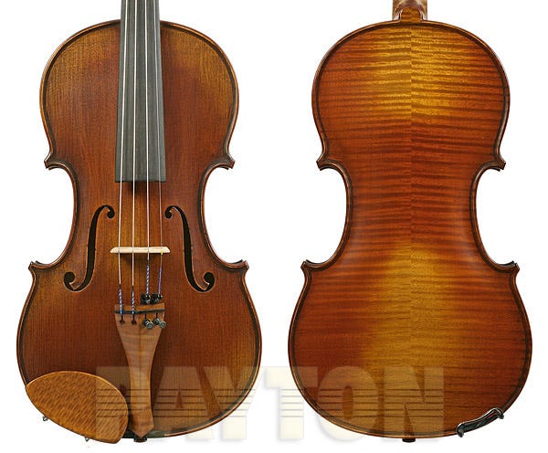 Gliga I violin 4/4 size Genova outfit, antique