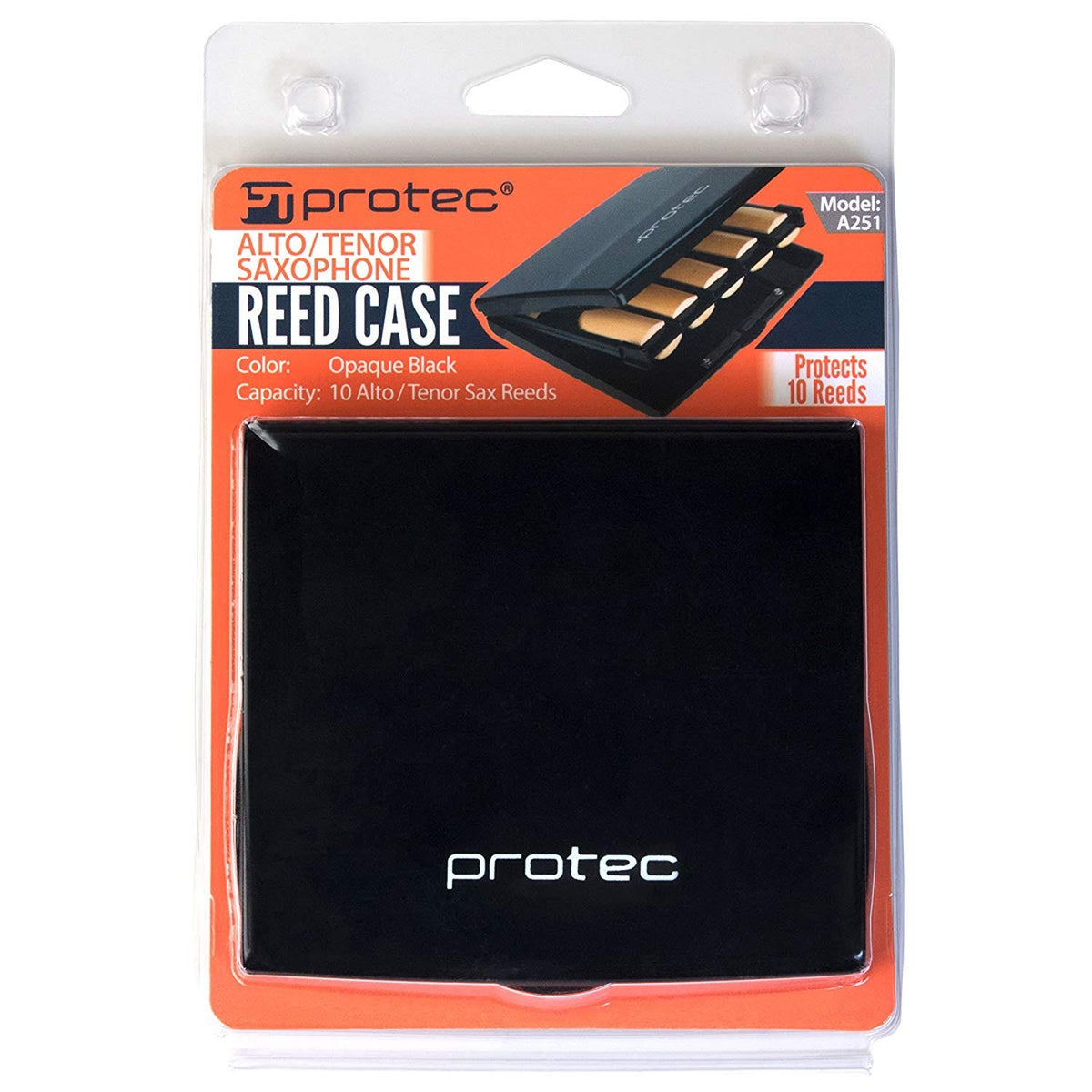 Protec Alto/Tenor Sax Reed Case - Holds 10 Reeds (A251)