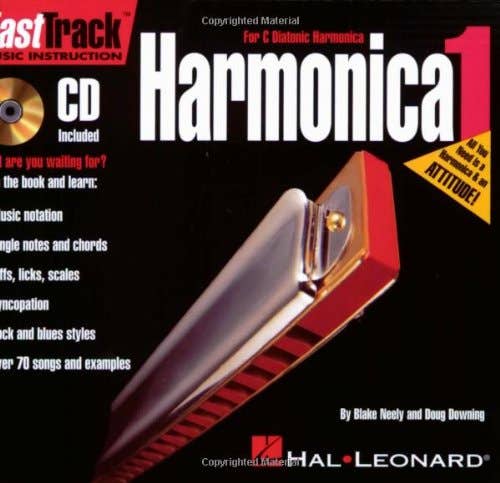 fasttrack harmonica pack BOOK/CD/harmonica / NEELY DOWNING (HAL LEONARD)