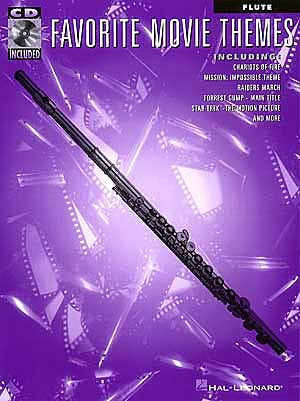 Favorite Movie Themes Flute Bk/Cd