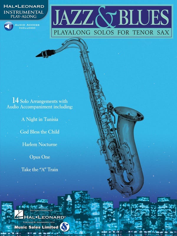 Jazz & Blues - Play-Along Solos for Tenor Sax