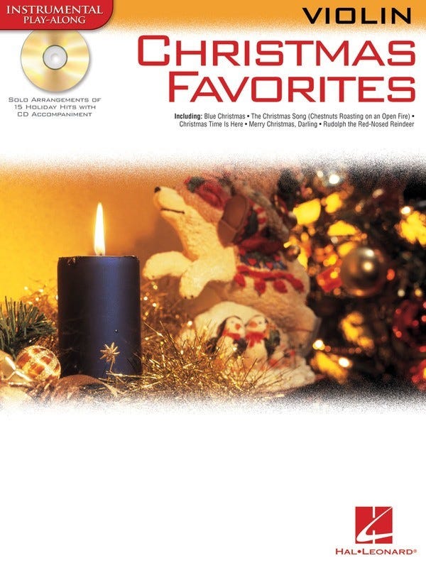 Christmas Favourites for Violin - Book/CD (Hal Leonard)